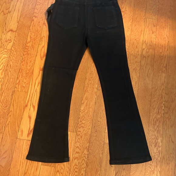 Rick Owens DRKSHDW Bolan Waxed Bootcut Denim Black Size 30 NEW - Picture 2 of 3